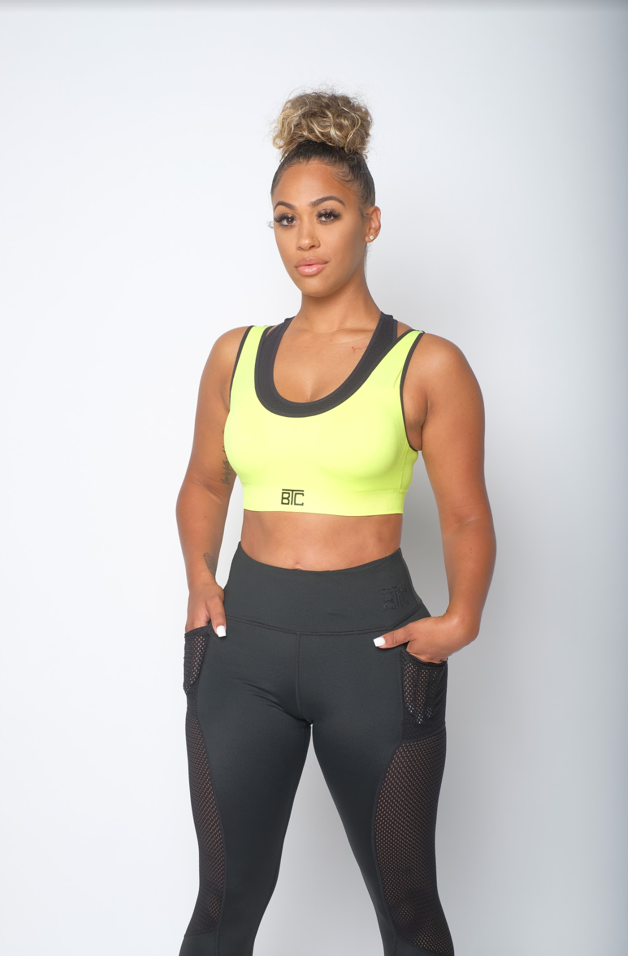 Color Me Neon Sports Bra