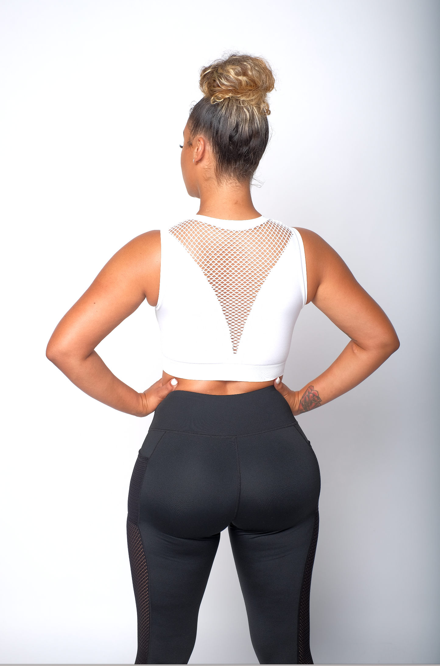 Mesh Around Sports Bra