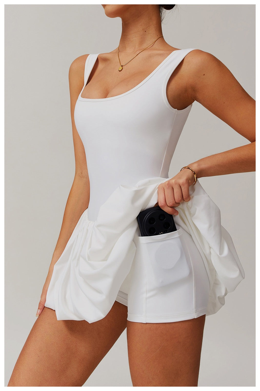 One Shoulder Tennis Set