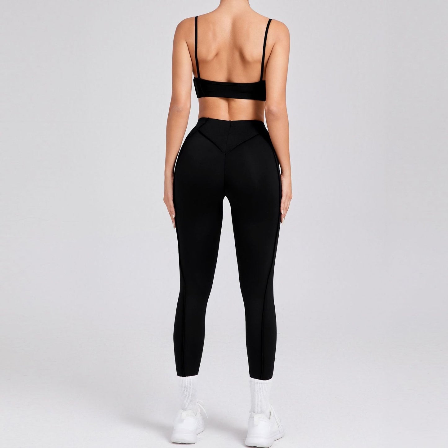 Sculpted Noir Legging Set