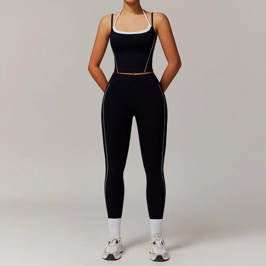 Black and White Legging Set