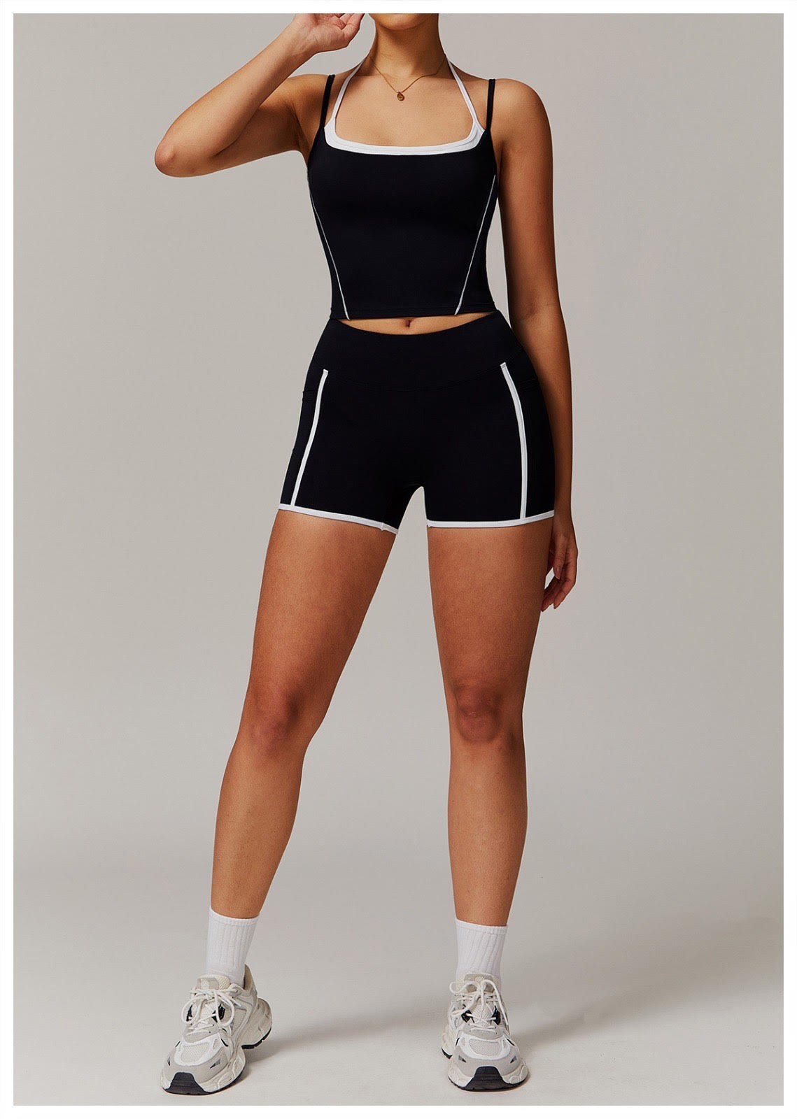 Black & White Short Set