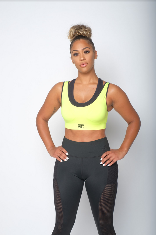 Color Me Neon Sports Bra