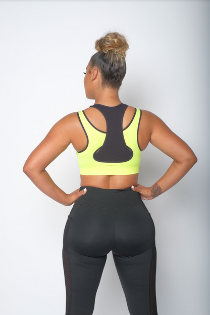 Color Me Neon Sports Bra