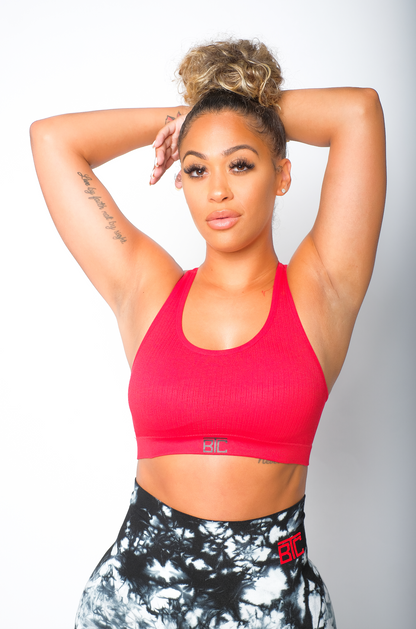 Red Hot Sports Bra